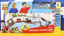 Disney Pixar Toy Story 3 Deluxe Stunt Set Mega Huge Playset With Woody Buzz Lightyear Lotso Bear