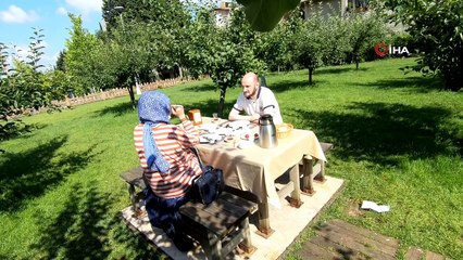 Belediye personelinden droneli evlilik teklifi