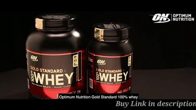 Optimum nutrition on gold standard whey protein