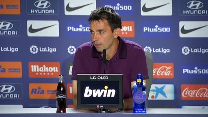Simeone: "No hubo ninguna jugada peligrosa, pero sí sensación de vértigo"