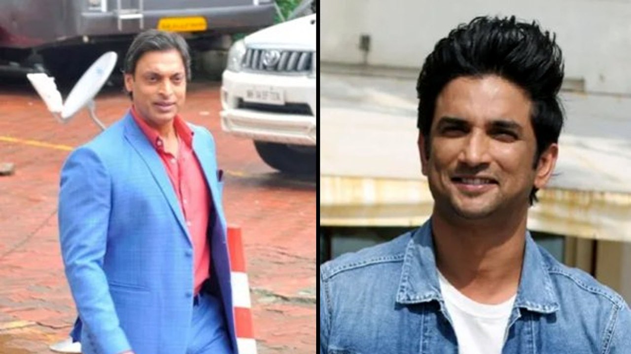 #SushantSinghRajput : తప్పు చేశా.. Sushant తో ఆరోజే మాట్లాడి ఉండాల్సింది - Shoaib Akhtar