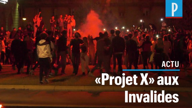 Une fête improvisée sur la pelouse des Invalides dégénère