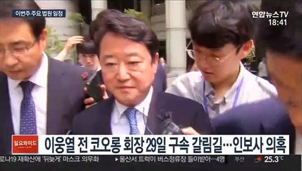'인보사 의혹' 이웅열 전 코오롱 회장 내일 영장 심사 外
