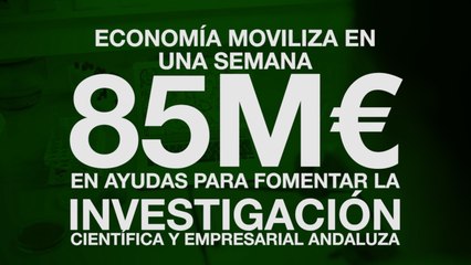 Economía moviliza más de 85 millones en ayudas para la investigación científica