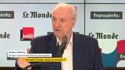 Hubert Védrine sur la gestion du coronavirus : "Il faudra une évaluation systématique de la politique de tous les gouvernements."