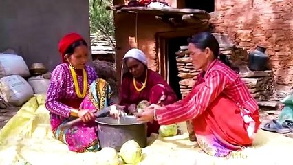 Beautiful Rural Life in Nepal Nepali Village