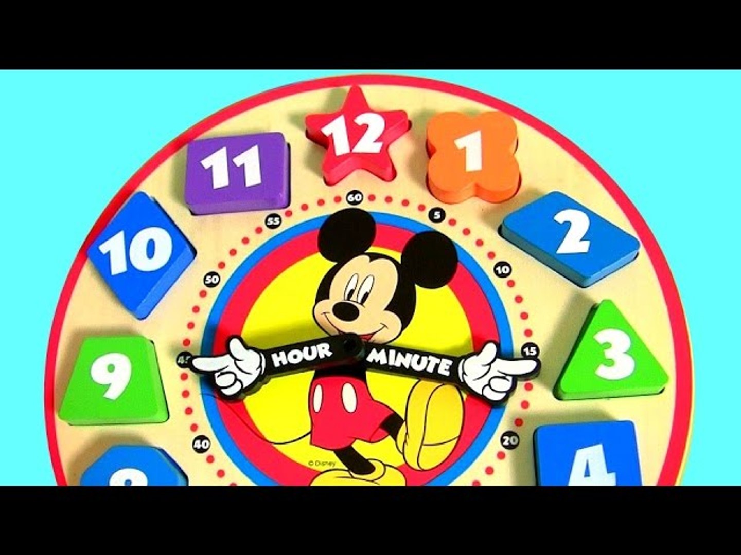 Mickey Mouse Clubhouse Toddlers Learn Colors, Shapes & Numbers