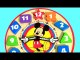 Learn Number Shapes Colors with Disney Mickey Mouse Clubhouse Wooden Clock Hands Baby Toy