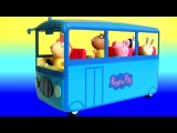 Peppa Pig School Bus Toy Review with Miss Rabbit 2016 - Cerdita Peppa Pig Autobús Escolar