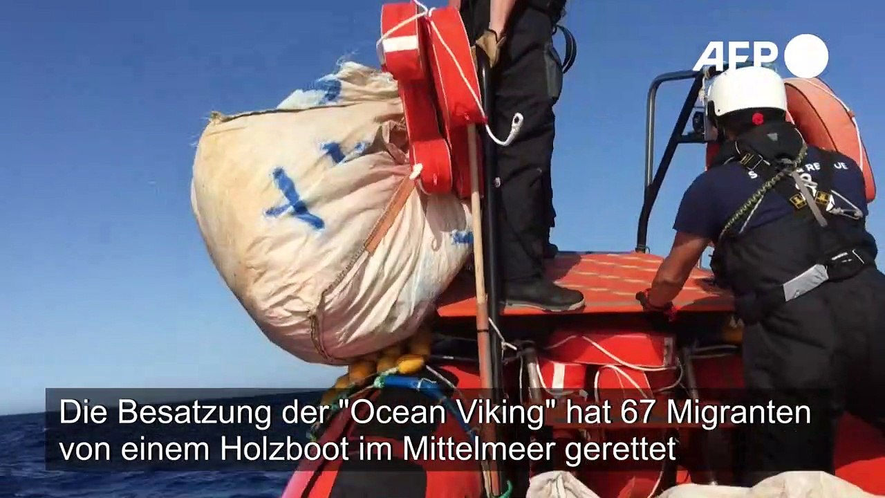 'Ocean Viking'-Aktivisten retten 67 Flüchtlinge im Mittelmeer