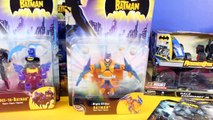 Batman Toys Giant Huge Collection With Hot Wheels Batmobile Batwing   Bruce Wayne Action Figure