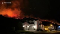 Evacuations ordered after fireworks spark wildfire in Utah
