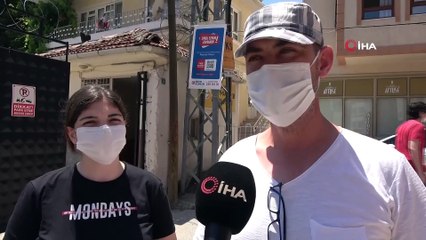 Baba kız birbirine önce başarı diledi sonra rakip oldu