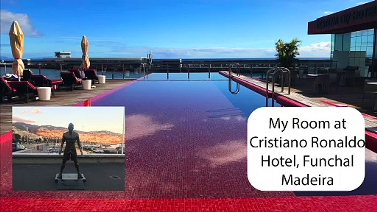 Hotel Review Cristiano Ronaldo Hotel CR7  Funchal Madeira  In 4K