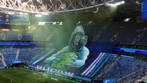 Football - Le superbe tifo des supporters du Zénith Saint-Petersbourg