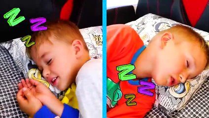 Vlad and Niki make breakfast for mom