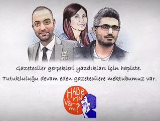 Tutuklu gazeteciler için çağrı: Her kelimeniz onlar için çok değerli