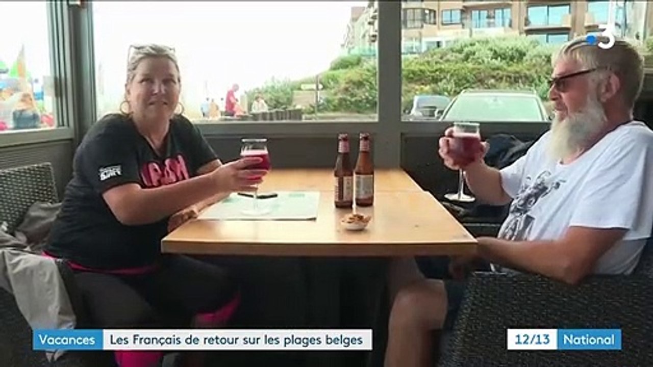 Vacances : les Français de retour sur les plages belges
