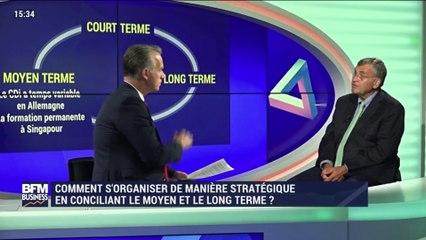 BFM Stratégie (Cours n° 102) : Comment s'organiser de manière stratégique en conciliant le moyen et le long terme ? - 28/06