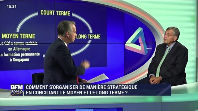 BFM Stratégie (Cours n° 102) : Comment s'organiser de manière stratégique en conciliant le moyen et le long terme ? - 28/06