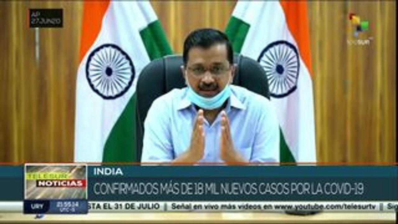 Por desconfinamiento, India refleja repunte en los casos de COVID-19