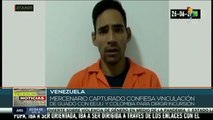 Venezuela: mercenario detenido confiesa vínculos de Guaidó con EE.UU.