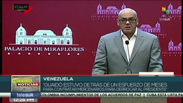 Venezuela: Juan Guaidó participó en contratación de mercenarios