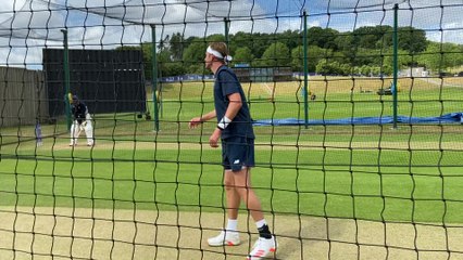 Stuart Broad bowling