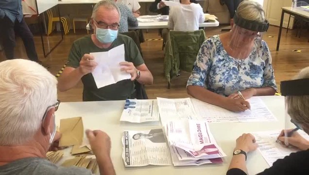 2e tour des municipales 2020 : Début du dépouillement à Sainte-Savine
