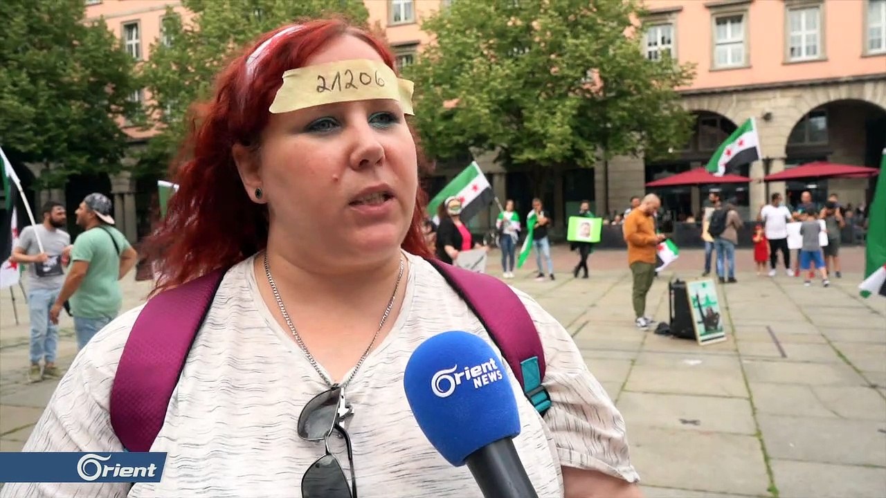 وقفة تضامنية مع أقرباء شهداء قيصر في مدينة فوبرتال الألمانية