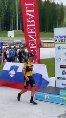 Cycling - National Championships Slovenia ITT 2020 - Tadej Pogacar wins, Primoz Roglic 2nd