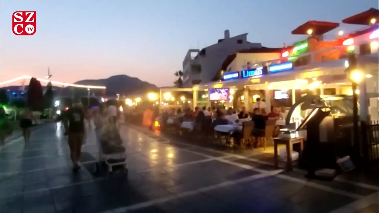 Marmaris sokaklarından ilk görüntüler