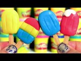 Dough Sweets Playset DIY Learn to Mold Play Doh Popsicles Sundaes Ice Cream Cones and Frozen Ice Pops