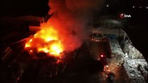 Manisa Muradiye OSB'de fabrika yangını