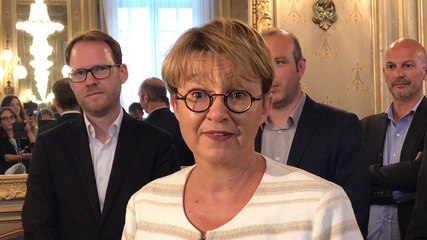 Nathalie Appéré se félicite de victoire aux municipales à Rennes