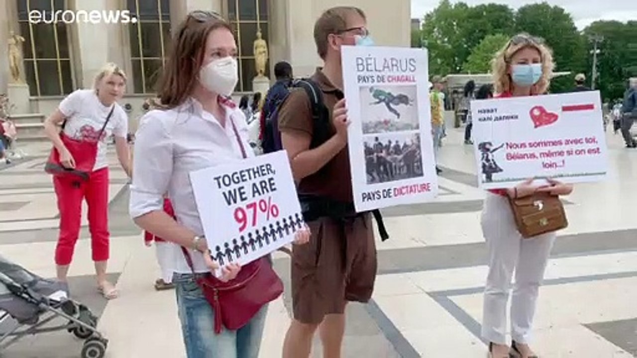 Demonstrationen gegen festnahmen in belarus