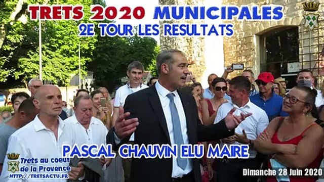 Municipales TRETS 2e tour - DISCOURS DE PASCAL CHAUVIN