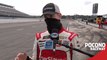 Myatt Snider reacts to contact with Noah Gragson