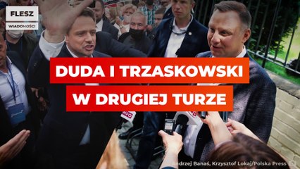 Wybory 2020: Duda i Trzaskowski w drugiej turze