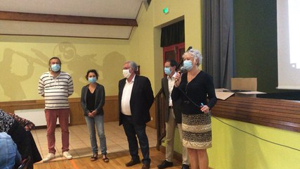 Yveline Druez, maire sortante, s’exprime après les résultats à La Hague