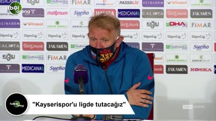 Robert Prosinecki: "Kayserispor'u ligde tutacağız"
