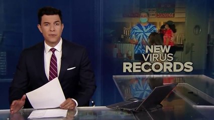 Coronavirus hits all-time highs in parts of US - New Virus Record