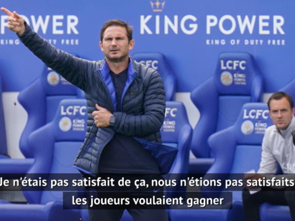 FA Cup - Lampard : "Nous étions chanceux de ne pas être menés à la mi-temps"