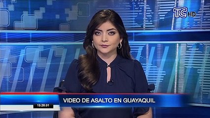 Cámaras de seguridad captaron asalto en el centro de Guayaquil