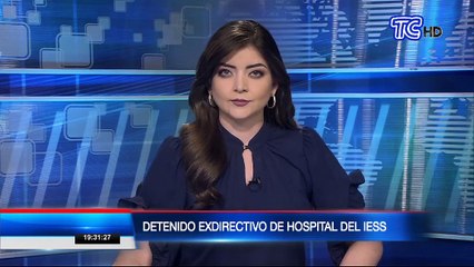 Detienen a exdirector técnico del hospital del IESS quien es investigado por la Fiscalía