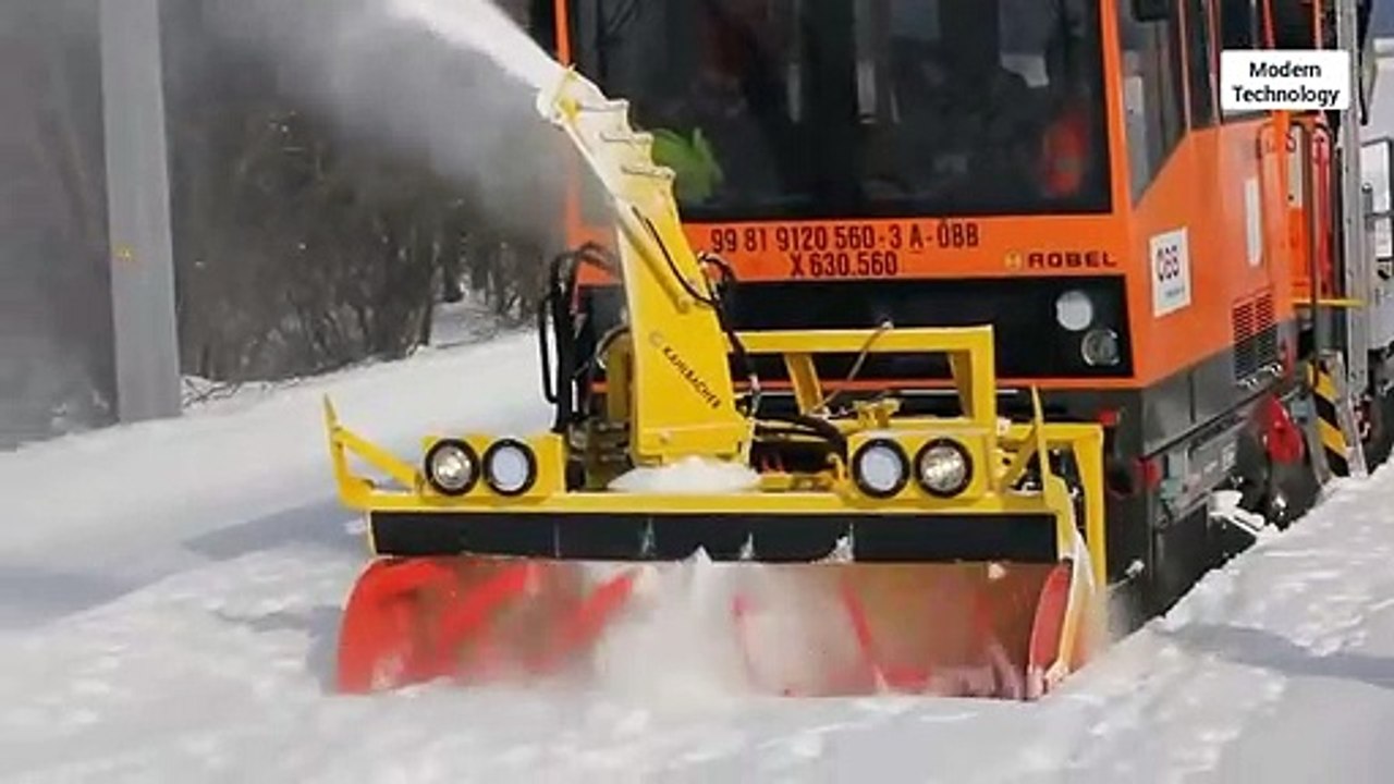 Modern Snow Cleaning Machines