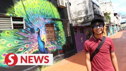 Murals brighten dull street walls in Klang