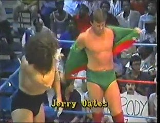 Bruiser Brody & Jerry Oates vs. Adrian Adonis & Nikolai Volkoff NWA St Louis 1983