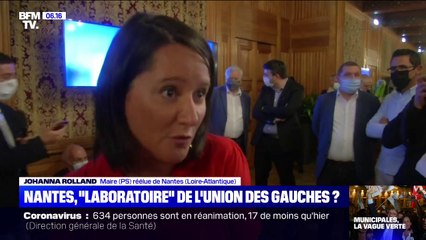 Municipales: réélue, la maire de Nantes Johanna Rolland pense que sa ville "peut être un laboratoire sur l'avenir"