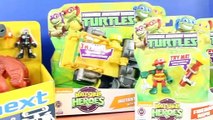 Teenage Mutant Ninja Turtles TMNT Motorized Imaginext Villain Robot Fireman Raph Mutant Loader Mikey